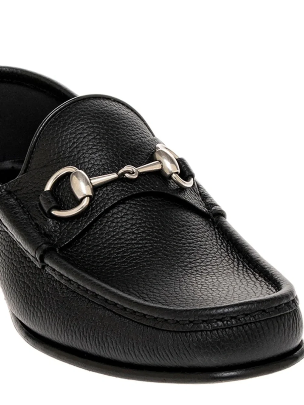 GUCCI Men's Horsebit 1953 Loafers Black Leather Size 10 (US) NIB 816370 AAEHX